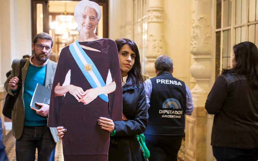 Presupuesto: en el recinto, con Lagarde «presidenta» de cartón